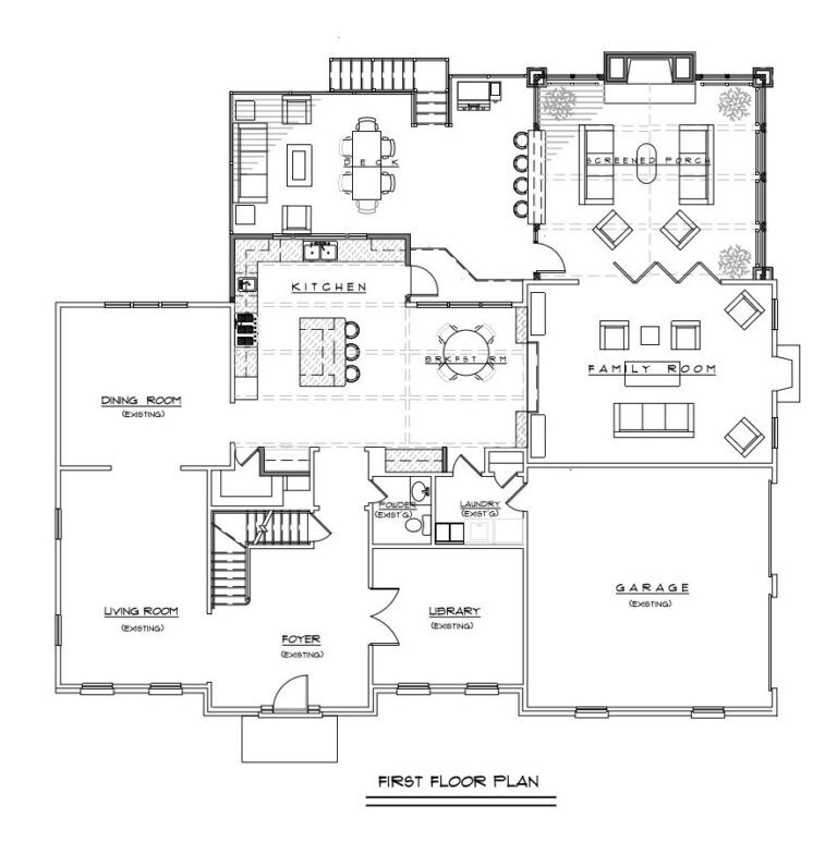 FIRST FLOOR PLAN